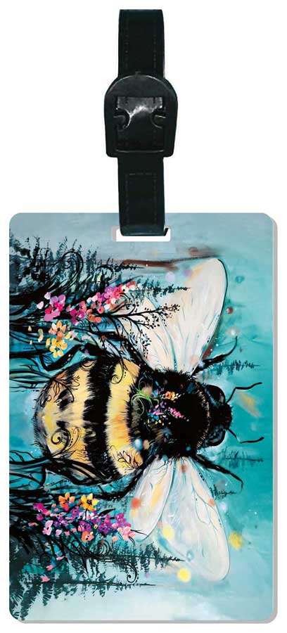 Bumble Bee Luggage Tag