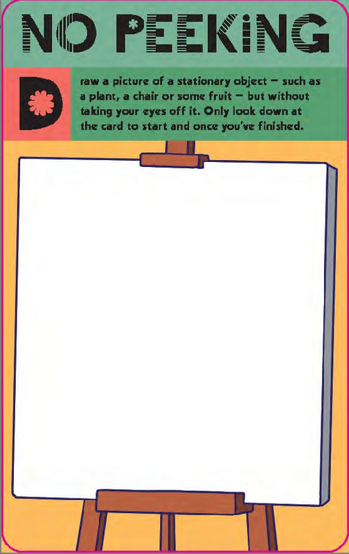 Drawing Games on the Go Activity Card Set