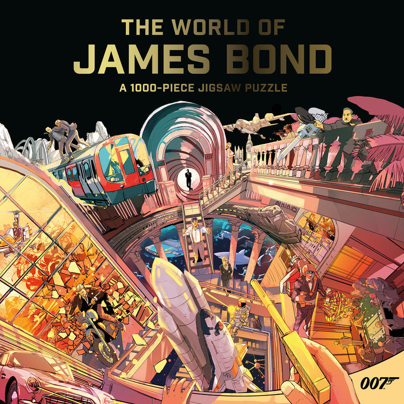 WORLD OF JAMES BOND 1000 PIECE PUZZLE