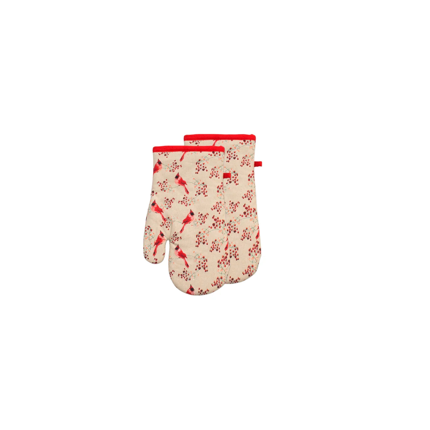 Cardinal Oven Mitt Set of 2