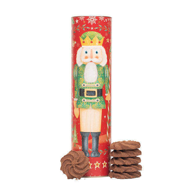 Christmas Nutcracker Giant Tube of Biscuits