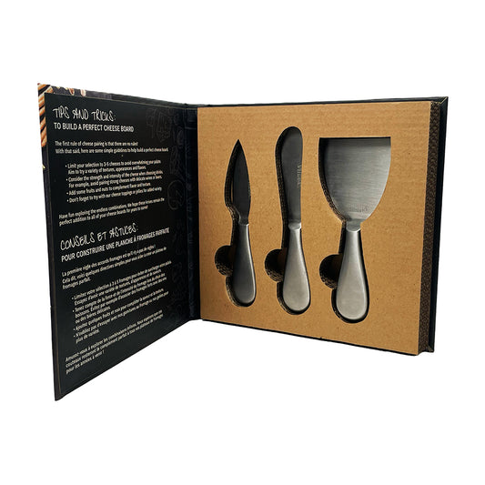 3-Piece Cheese Knife Set