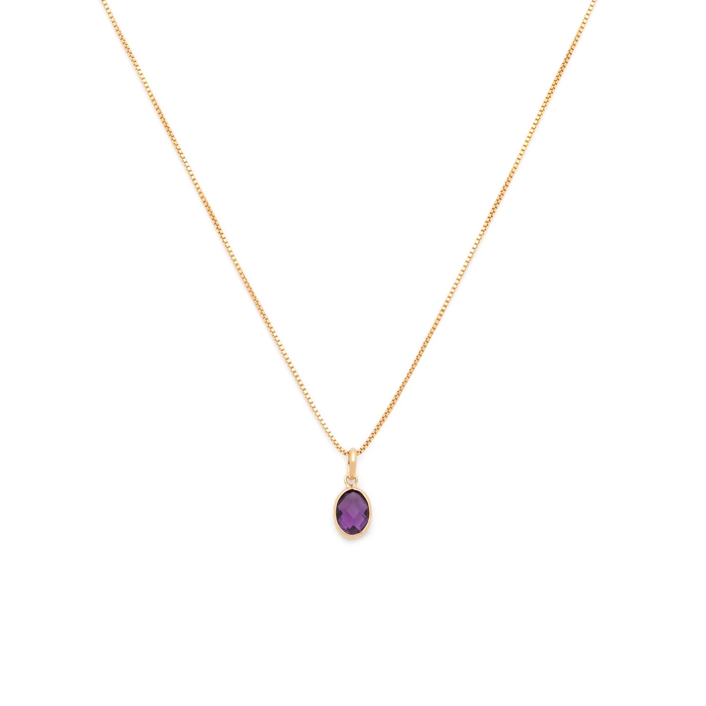Evelyn Necklace Amethyst