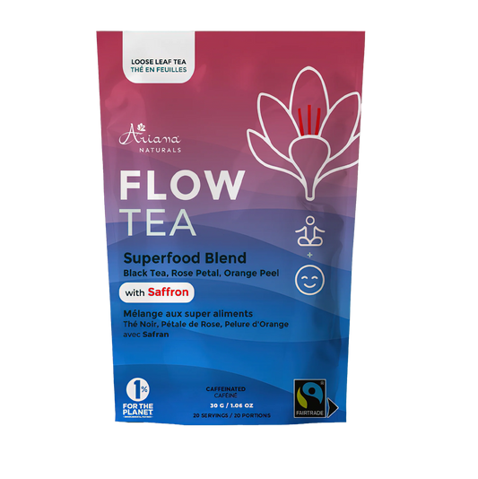 FLOW Tea Superfood Saffron Blend