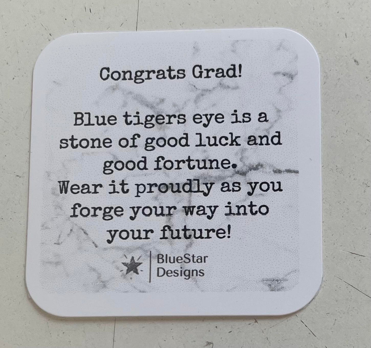 Congrats Grad (Beaded Bracelet)