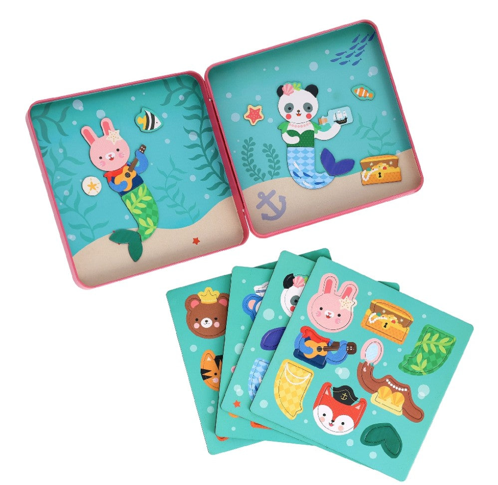 Mix and Match Mermaids Magnetic Play Set