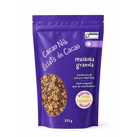 Muskoka Granola Cacao Nib Granola