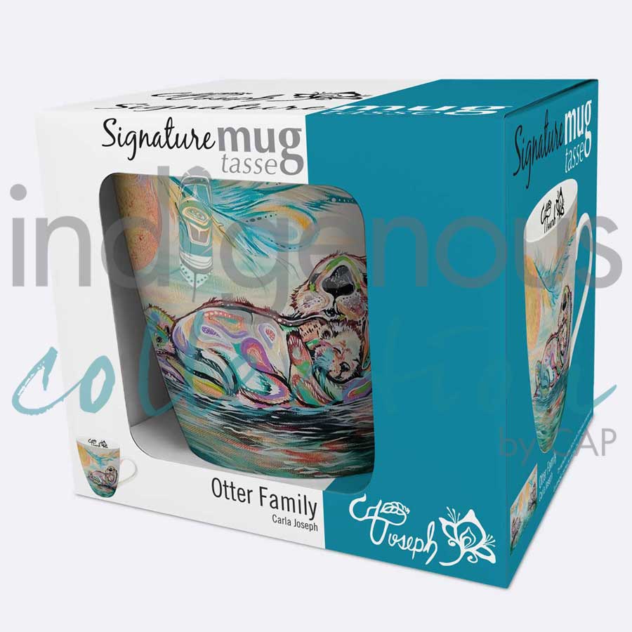 Otter Family Signature Mug