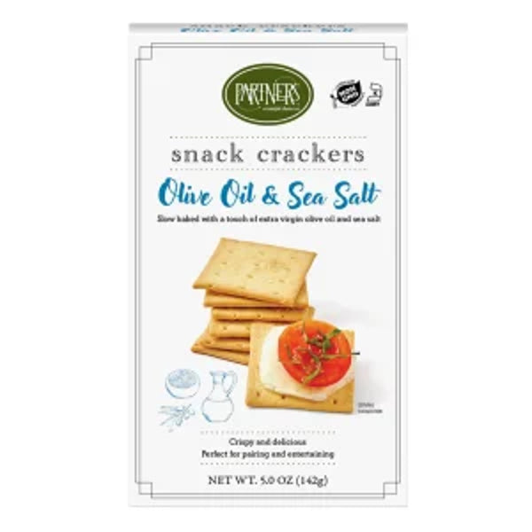 Partners Olive Oil & Sea Salt Crackers