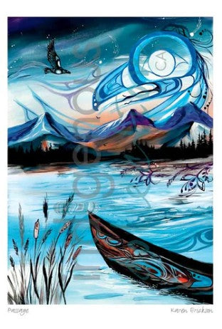 Passage - Matted and Framed