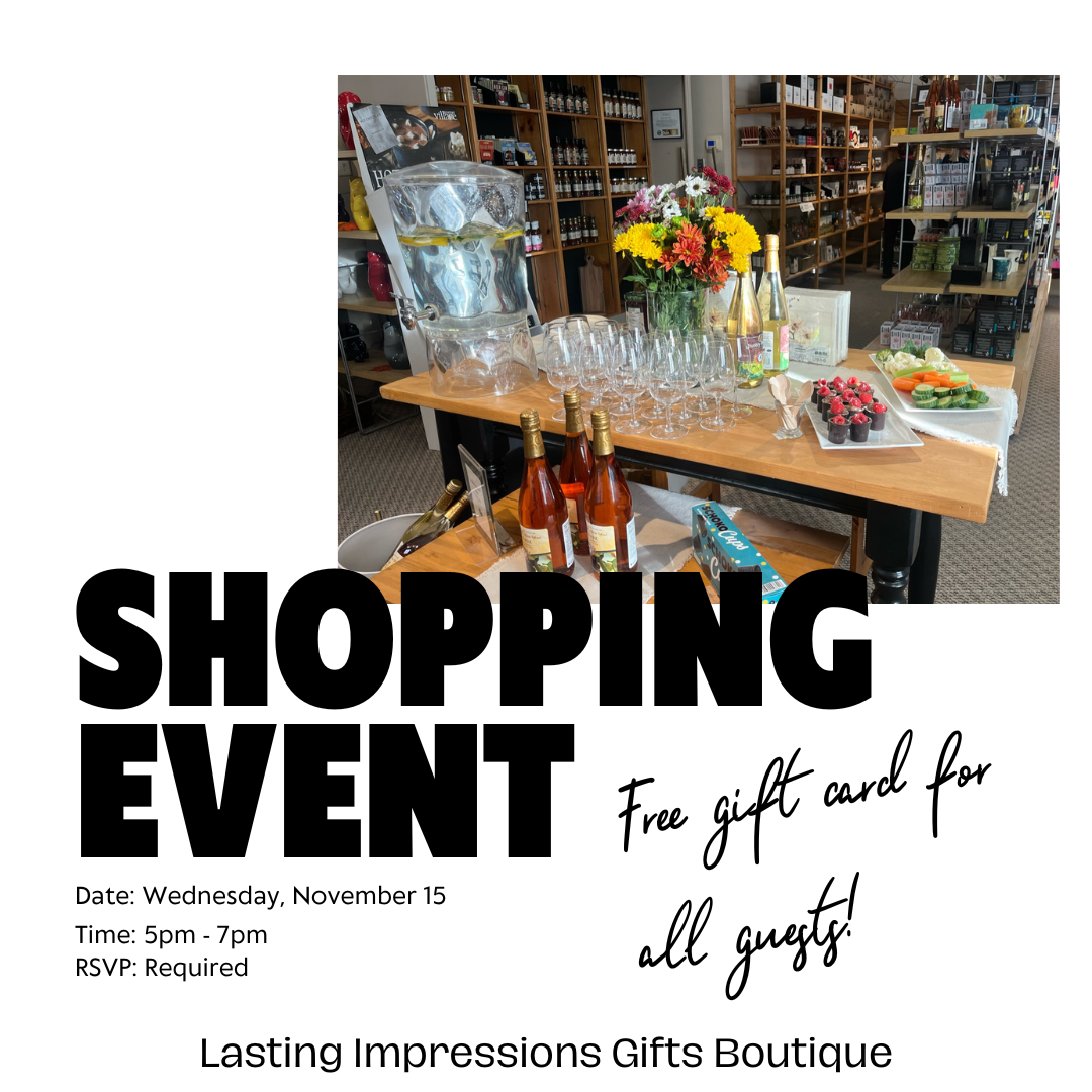 Exclusive Holiday Shopping Night with Lasting Impressions Gifts November 15th