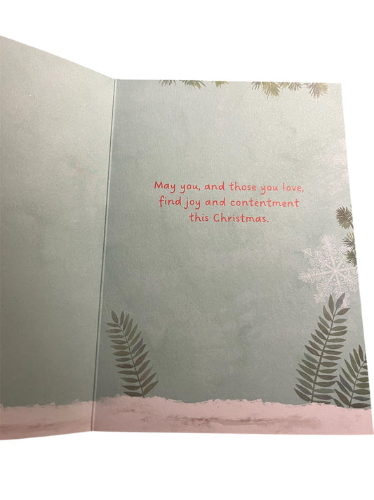 Forest Santa Holiday Card