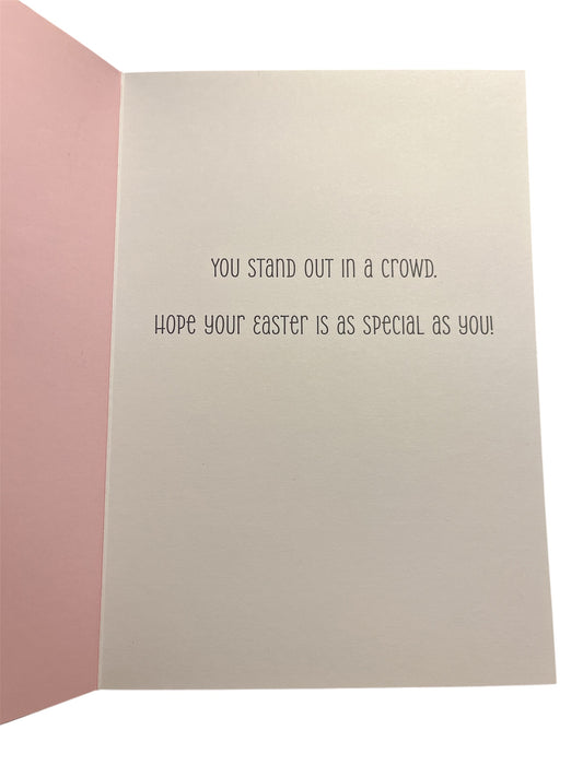 Stand Out Easter Card