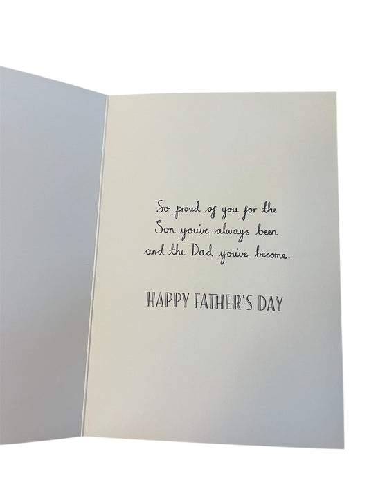 For You Son - Father's Day Card