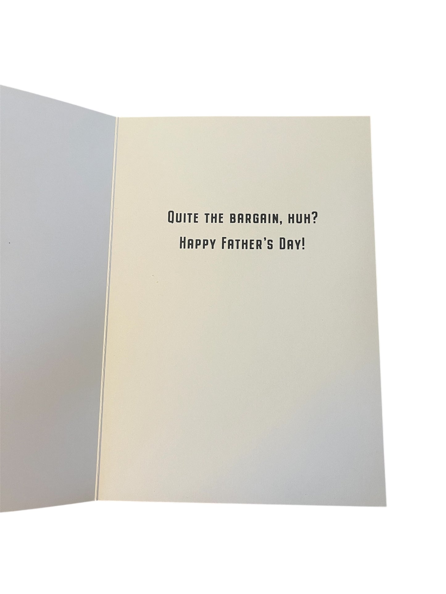 Bargain- Father's Day Card