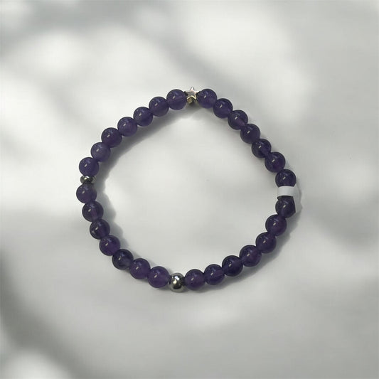 Beaded Bracelet 6mm - Made in Canada