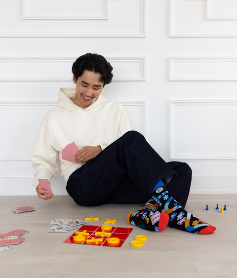 Board Gamer Mens Crew Socks