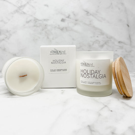 Holiday Nostalgia Soy Candle (8 oz)