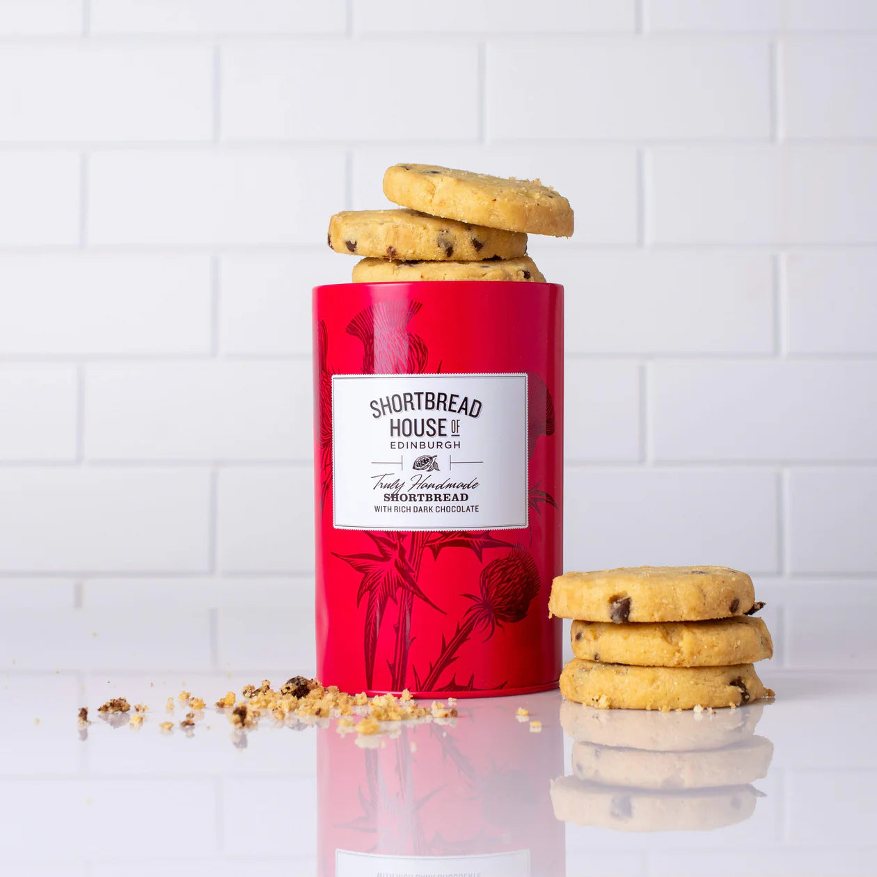 Shortbread with Rich Dark Chocolate