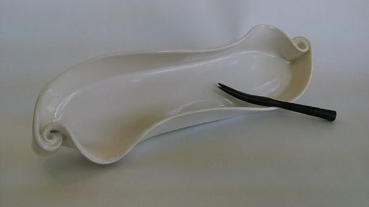 Olive Dish Simply White