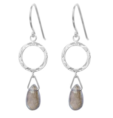 Labradorite La Palma Dangle Earrings