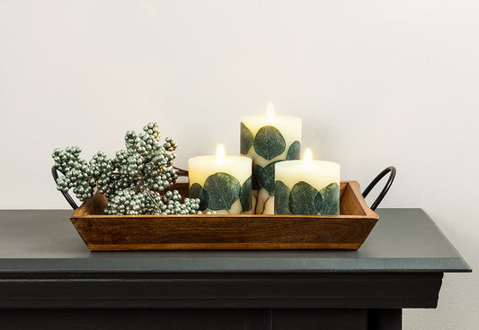 Large Rectangle Tray with Handles