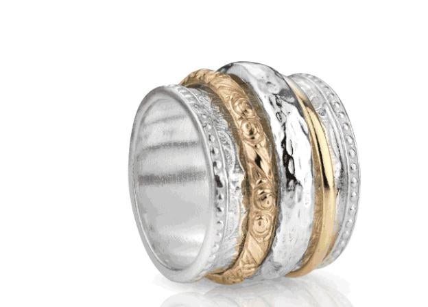 Namaste Meditation Ring 8