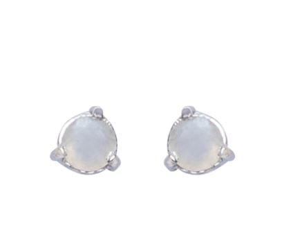 Moonstone Comino Stud Earrings