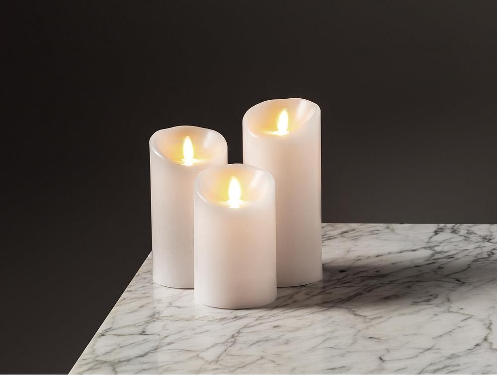 Reallite Flameless Candle White Lasting Impressions Gifts (LIG)