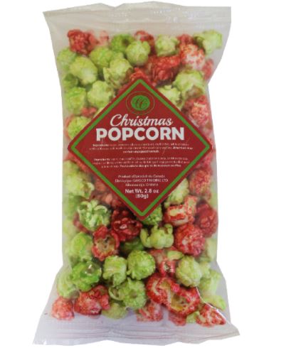 Christmas Caramel Popcorn