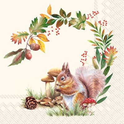 Autumn Cocktail Napkin