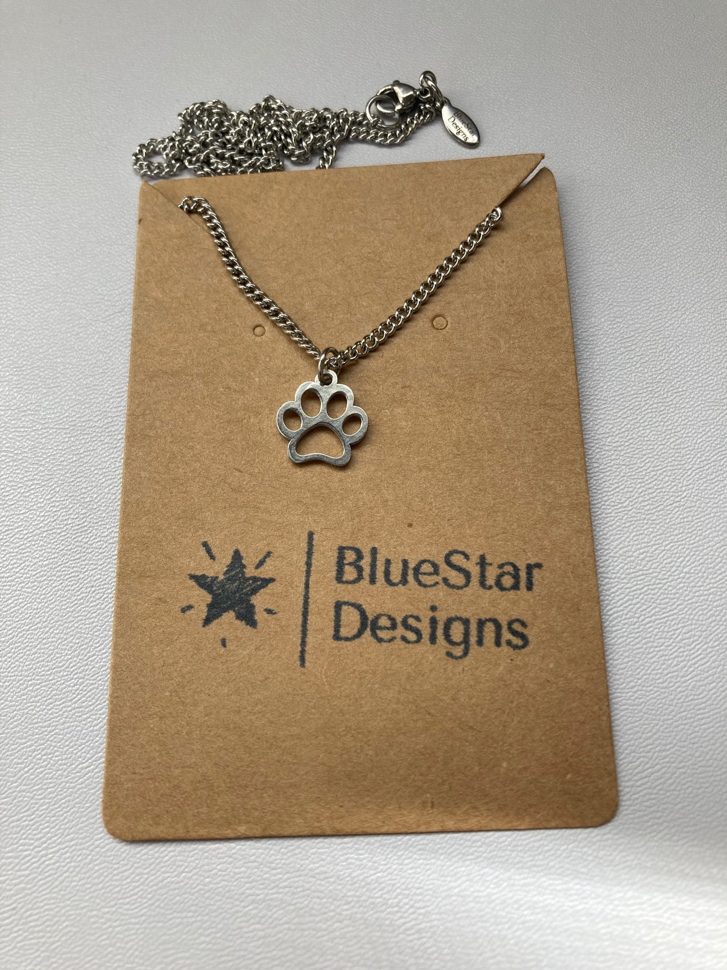 Paw Print Necklace