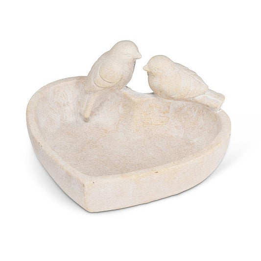 Lovebirds Heart Dish