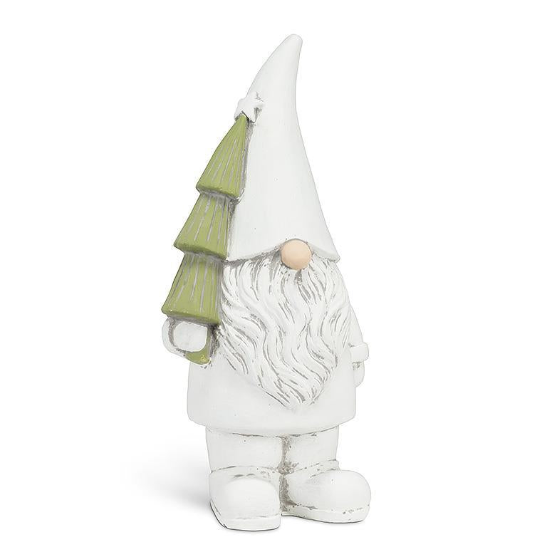 Large Standing Gnome with Tree