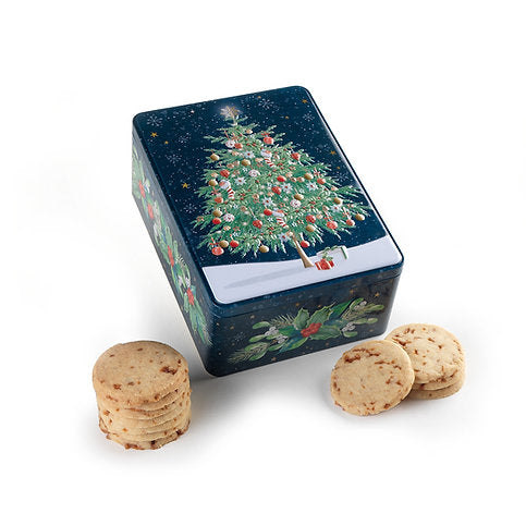 Christmas Tree Rectangle Tin