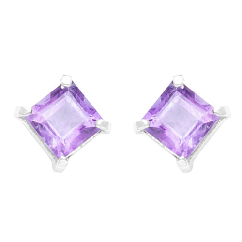 Amethyst Vis Earring