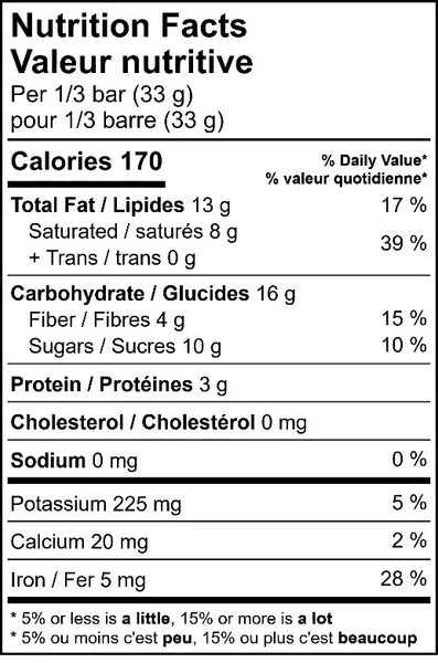 72% Dark Chocolate Raspberries Bar