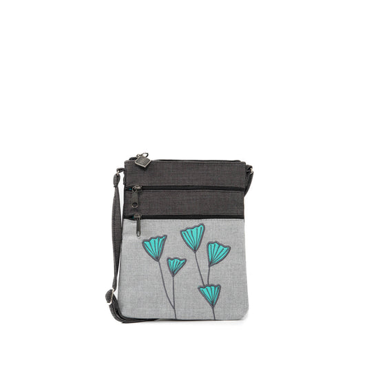 Grab and Go Pouch With Flower Design