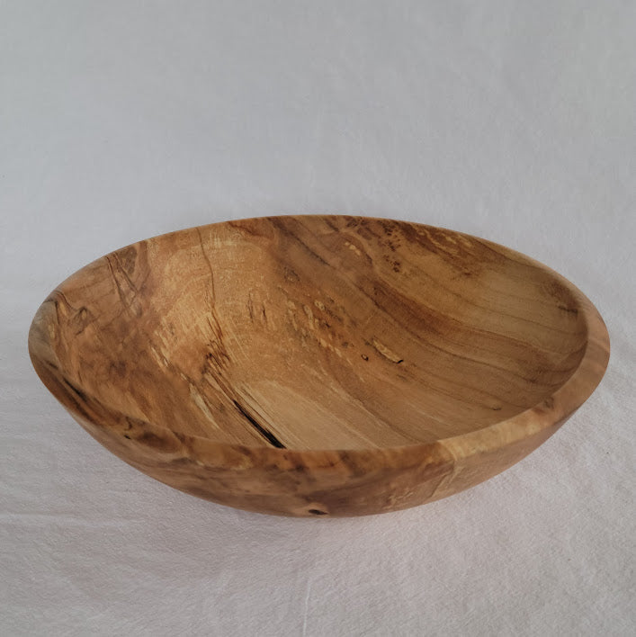 Spalted Ambrosia Maple Bowl AM24