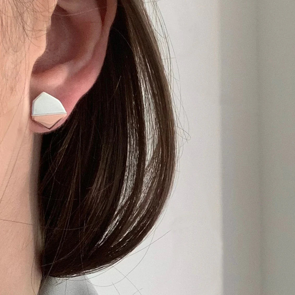Asymmetrical Stud Earrings