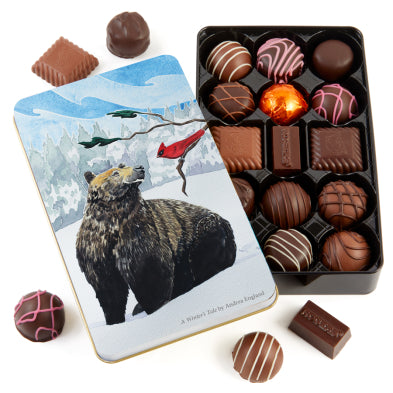 A Winter's Tale Medium Chocolate Tin
