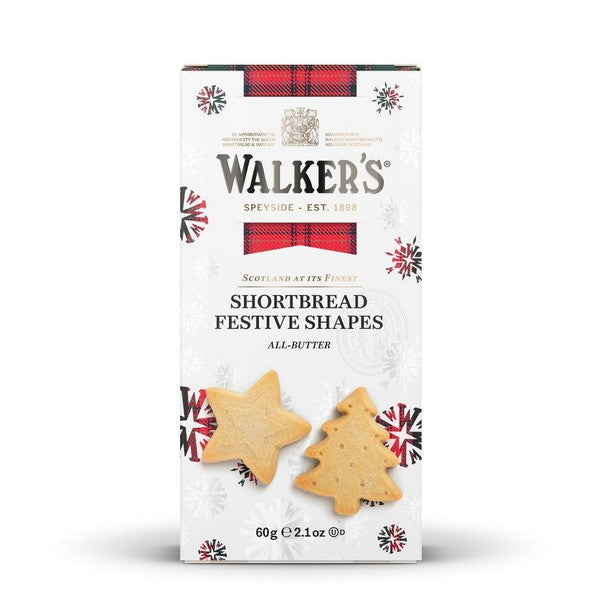 Walkers Festive Shaped Shortbread