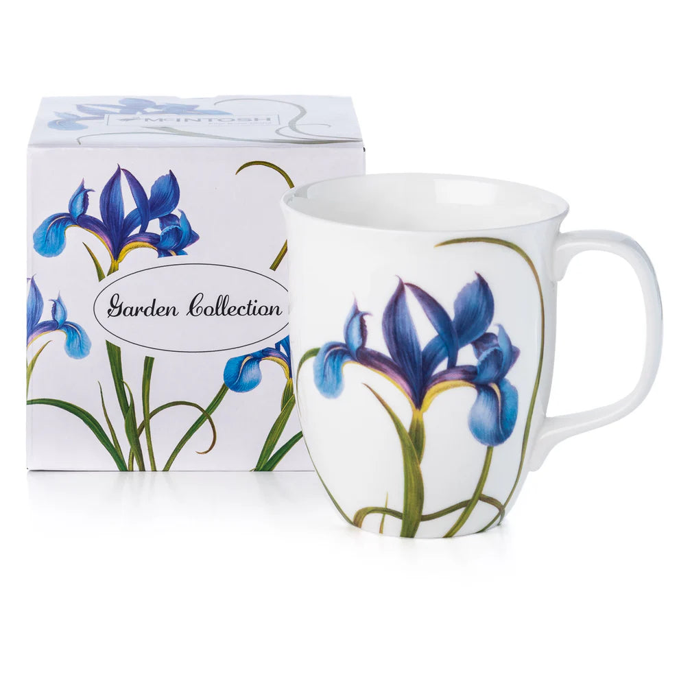 Blue Iris Java Mug