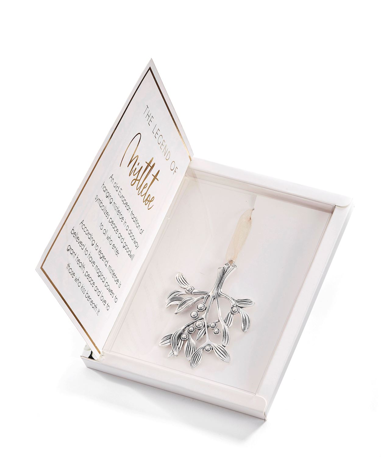 Mistletoe Ornament Boxed