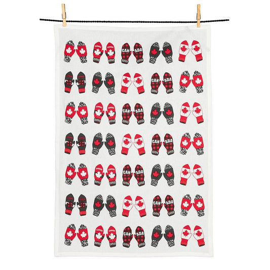 Canada Mitts Tea Towel