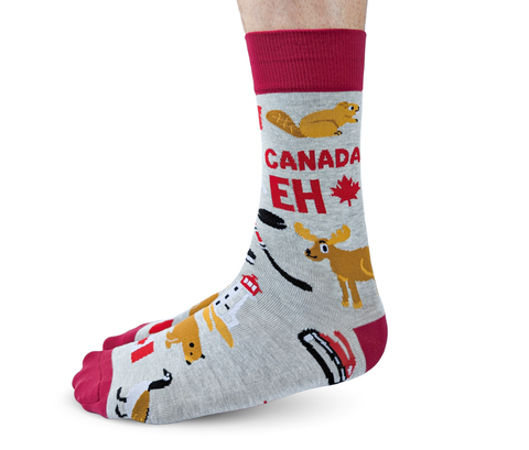 Canada Eh Socks - For Him