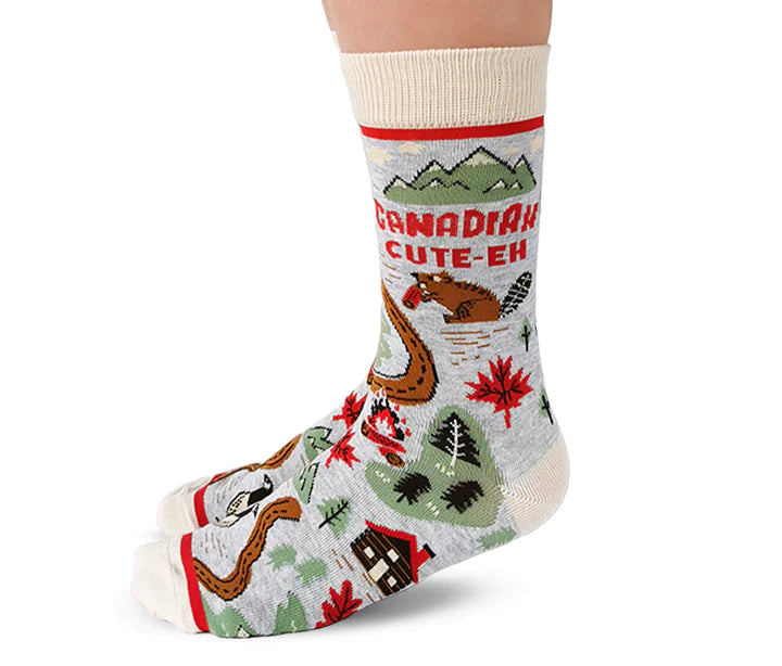 Canadian Cute Women's Crew Socks