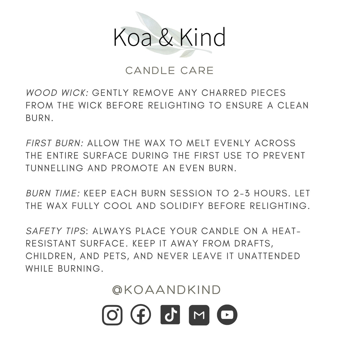 Sage & Lavender Scented Soy Candle