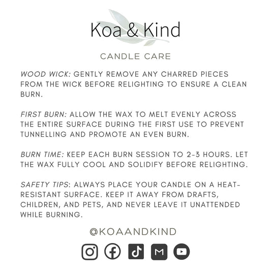 Sage & Lavender Scented Soy Candle