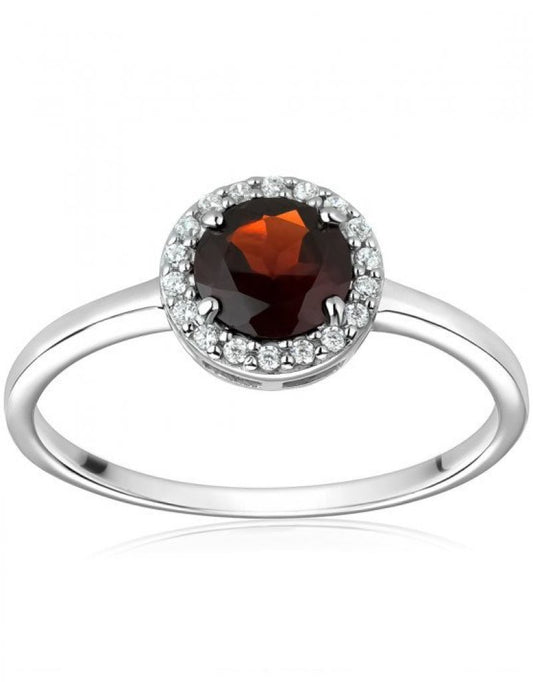 Classic Garnet Ring